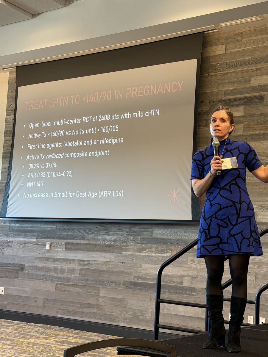 PamTaubMD's tweet photo. Great talk by Katie Berlacher at Women's Cardiovascular Symposium #WCS2026 on cardio obstetrics. @OdaymeMD @emilyswlau @DrMarthaGulati @GarimaVSharmaMD @MonSangh @PamelaBMorris https://t.co/aqaCX9rXZQ