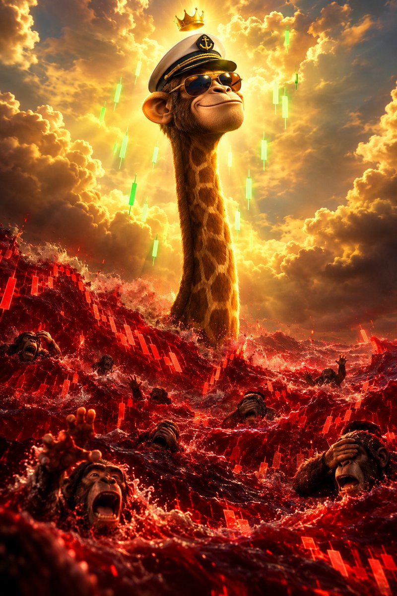 Apriyadi_sardi's tweet photo. Market crashing? Skill issue.
$LONGAPE doesn't panic sell β he just grows his neck a little more and watches the recovery from the clouds. π¦π
Stay Long. Stay Ape. π₯
@LONGAPE_X #LONGAPE https://t.co/SbvTieMZno
