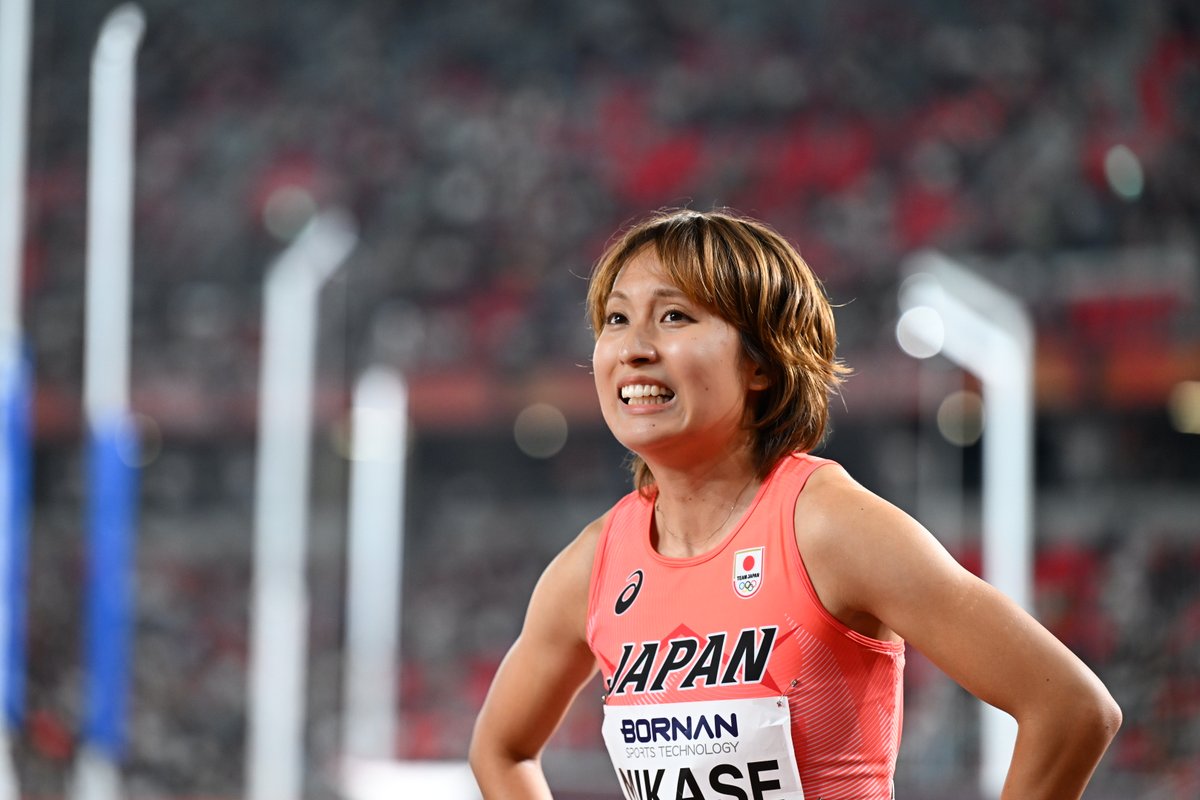 Getsuriku's tweet photo. #名古屋アジア大会
女子100m（-0.4）

御家瀬緑（住友電工）が11秒43で4位！！！

準決勝3着通過から、メダルまであと0.10秒と奮闘✨

優勝の陳妤頡🇨🇳は11秒06！
24年ぶり大会新＆U20アジア新🥇 https://t.co/ODaca7viv0
