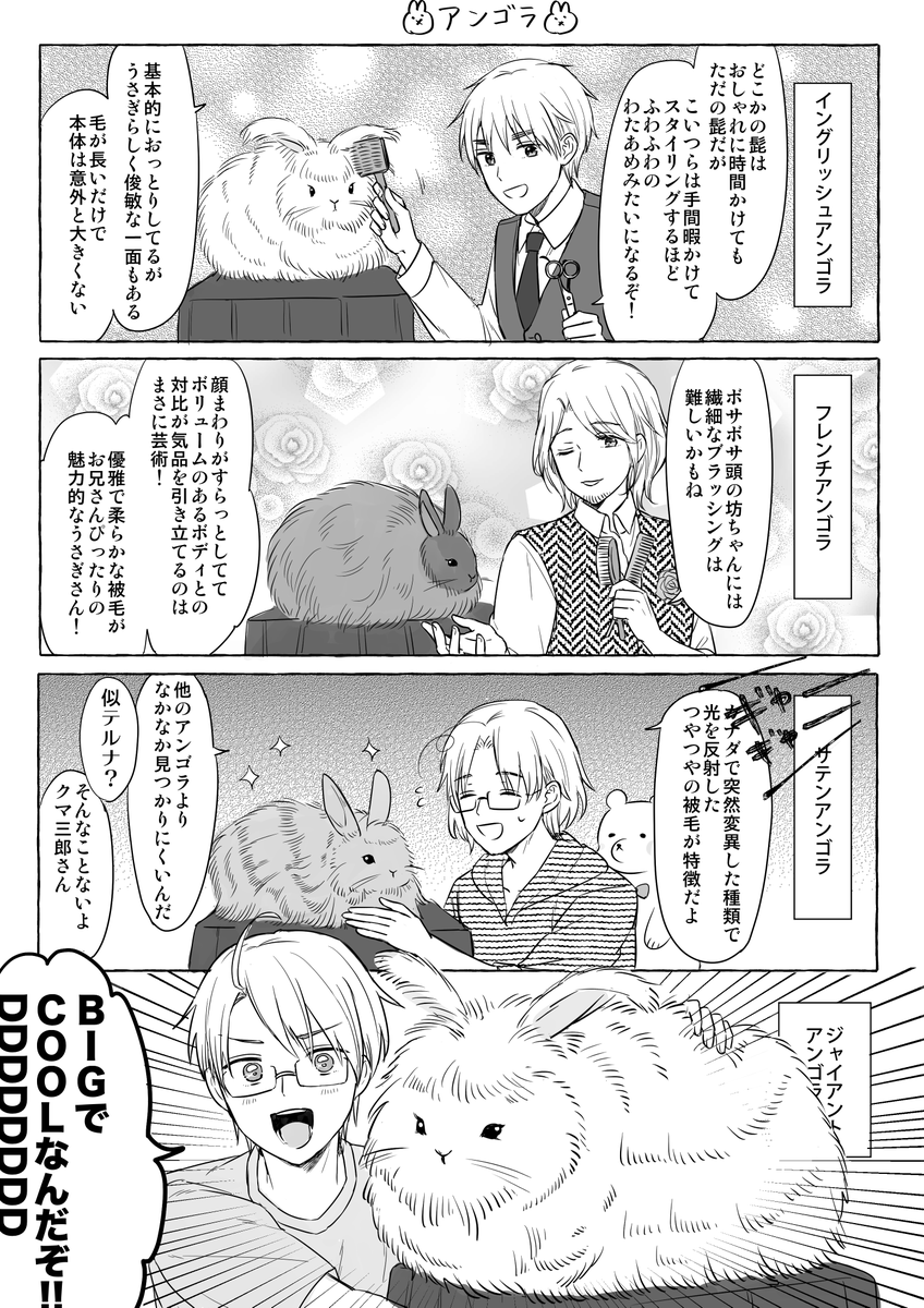fuwashippoayase's tweet photo. 明日は🐰の日みたいなので前に描いたヘタとうさぎの漫画まとめときます。また描きたい 1/2 https://t.co/QllZQDY8Da