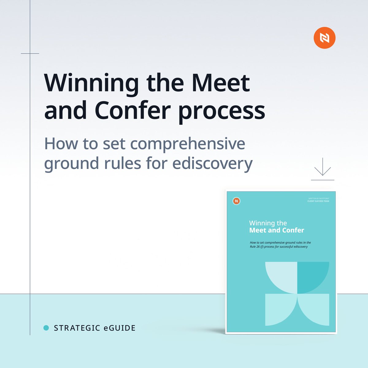 Nextpoint's tweet photo. 📘 The Essential Meet &amp; Confer Guide

Get prepared with Nextpoint’s prep kit, featuring a 10-step checklist, production specs guide, and data volume reference card to help you negotiate smarter and avoid costly surprises.

Download the eGuide → https://t.co/2y6pHsRRk1 https://t.co/UFuLMkmjX9
