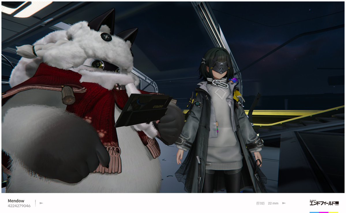 Mendow's tweet photo. プチエナお前･･･想像以上にもっふもふやんけェ！？
#ArknightsEndfield‌ #エンドフィールド https://t.co/loYBzJrfcP