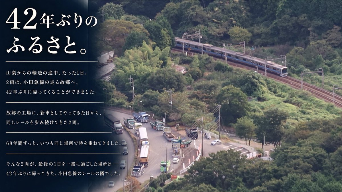 ABFM2200's tweet photo. 【支援総額100万円突破】
皆様のご支援に支えられ、先ほど100万円を突破！

救出からこの週末で2年。

そして9月26日は、2両が1日だけ小田急線の走るふるさとに42年ぶりに帰ってきた日です。

https://t.co/igTUPfHUOI
第一目標300万円へ修繕CFに引き続きご支援お願いします

#小田急線2200形救出2周年 https://t.co/Oo6DVmks06