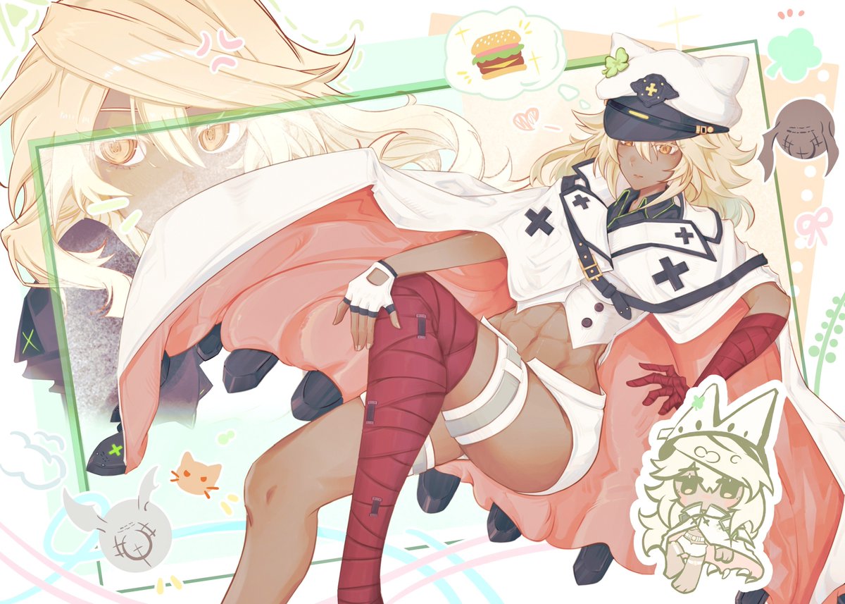 GrayscaleTriggr's tweet photo. 🍀
黑皮对我来说��难TvT...
#GGST
#ギルティギア
#ramlethal_valentine
#ラムレザル https://t.co/QUupFFzKLL
