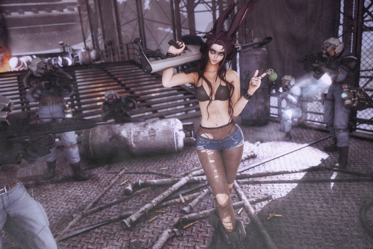 ReynaDotFish's tweet photo. A sticky situation.

#gpose #gposers #viera https://t.co/cs5DkXPzP0