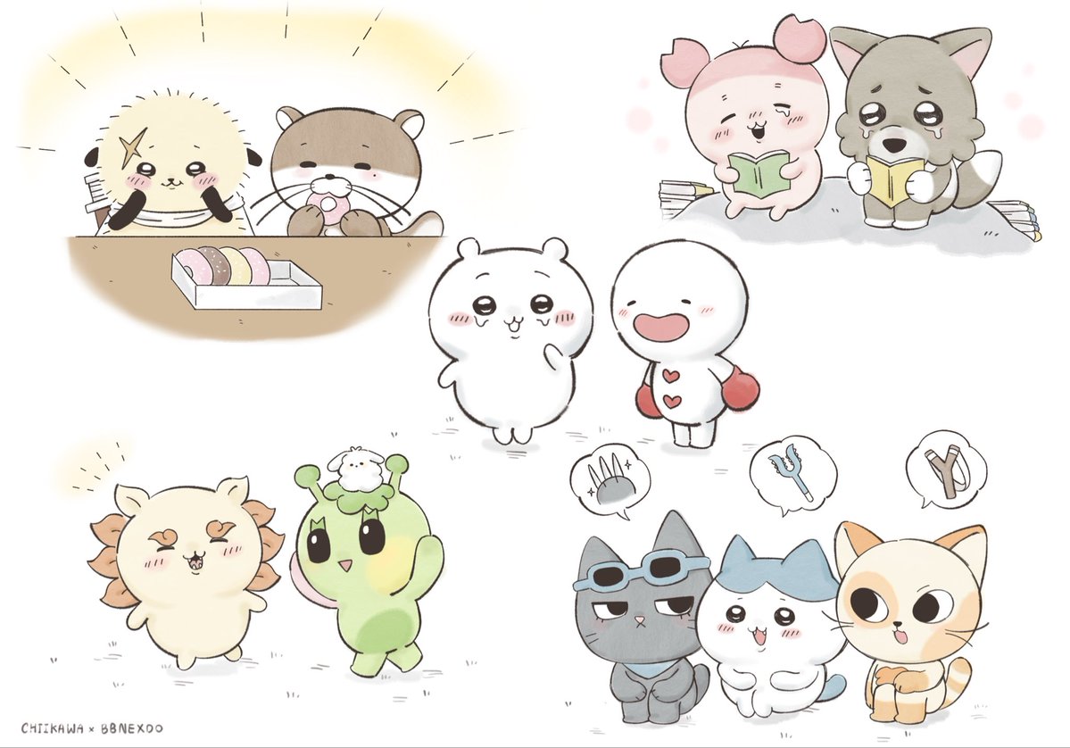 kairo_bun's tweet photo. Chiikawa x Bbnexdo https://t.co/O6iAqxRBEN