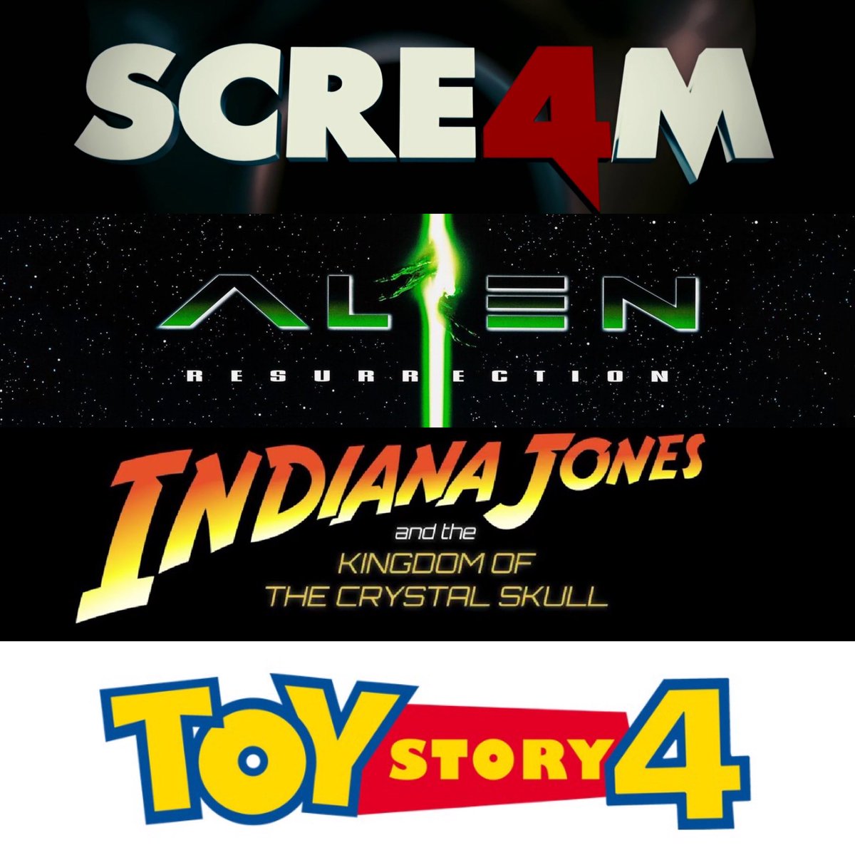 jon_mcbrine's tweet photo. Four trilogies broken. Not all of them were worth it. Which Part 4 earned its existence? https://t.co/noWwFIWvgU