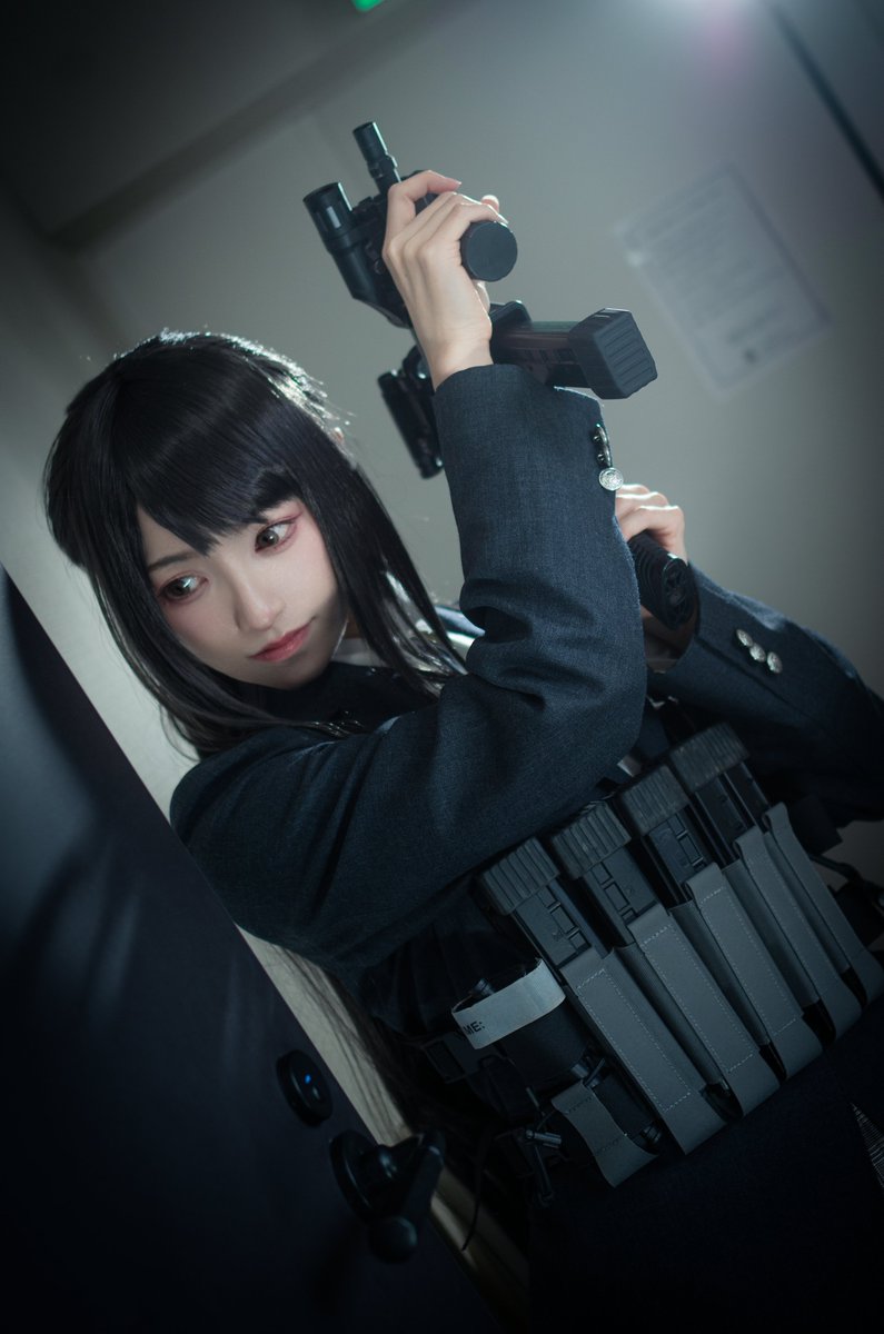 sinano_T's tweet photo. Nanami Kohaku 
model:@mahiru_no_ohiru
#少女特務記録 https://t.co/rxIvpsjsN8