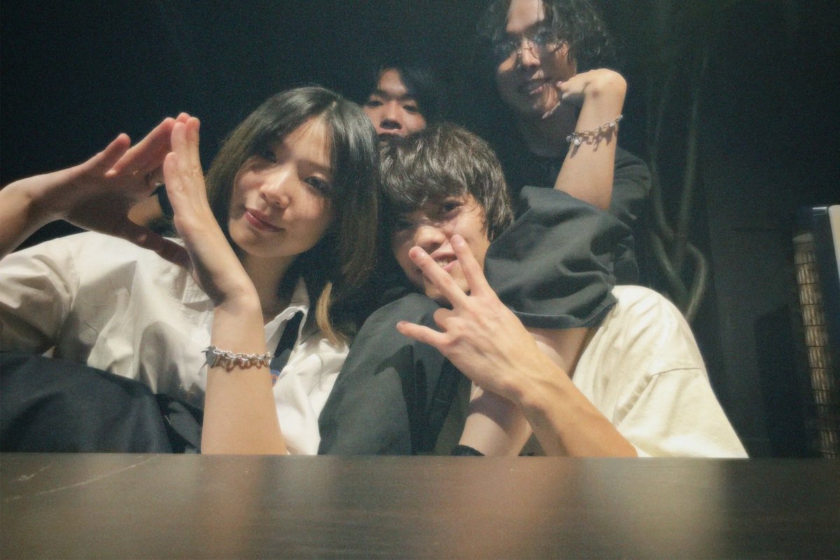 yuraide_nagi's tweet photo. ▫️Thank You▫️
2026.9.25 live at 神戸PADOMA
本日もありがとうございました✴︎
アトリエコードリリースおめでとうございます✴︎

Set List
1. 怪獣が来る前に
2. 言葉に熱を
3. ルミナスの行方
4. -arium
5. 海底

次回のライブは、10/5 梅田Zeelaにて✴︎ https://t.co/zyiVaO3Jbs