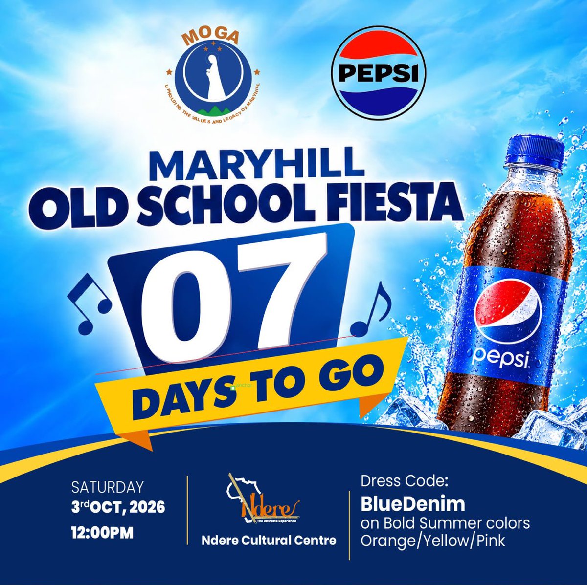 maryhillalumni's tweet photo. 7️⃣ Days to fieestttaaaaa!🥳🥳🥳🥳

We’re getting closer and closer to the party of the year!!!💃🏾💃🏾💃🏾
​#OldSchoolFiesta
#MaryhillOldSchoolAssociation https://t.co/fmXdIhXsIc