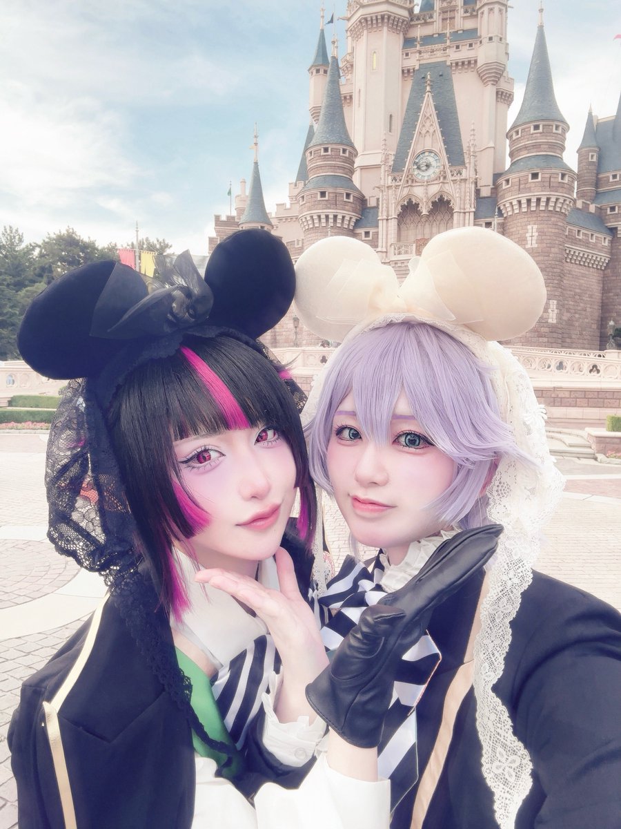 _una_99's tweet photo. 🎀組だよ〜

 #Dハロツイステ
 #Dハロ仮装2026 https://t.co/lrpJP8nNxx
