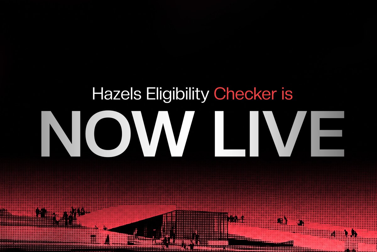 0xhazels's tweet photo. Eligibility Checker is live.

→ GTD and WL are finalized.
→ Check your status: https://t.co/8o4z54q0DU

Mint price and date follow. https://t.co/m6JtjGfqEK