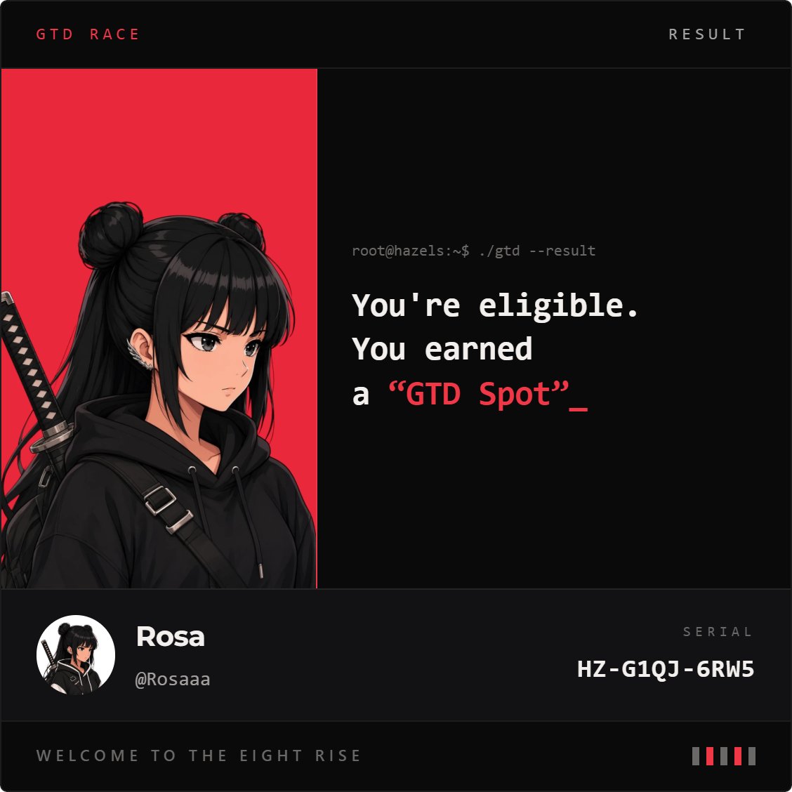 Rosaaa's tweet photo. eligibility isn’t a favor, it’s a receipt

check yours: https://t.co/M0zzzetgd4

more coming @0xhazels https://t.co/3k2kVQaw4a