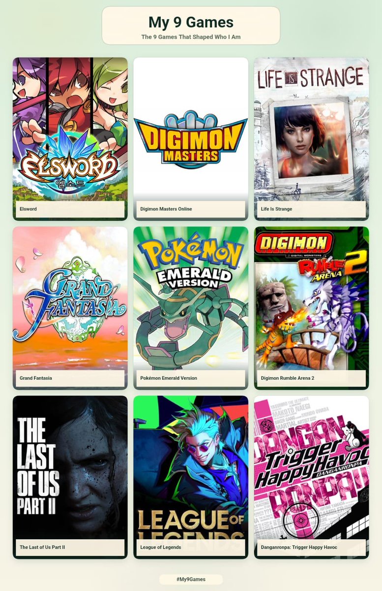 teubez's tweet photo. 9 jogos que me moldaram https://t.co/cwGIa5agCS