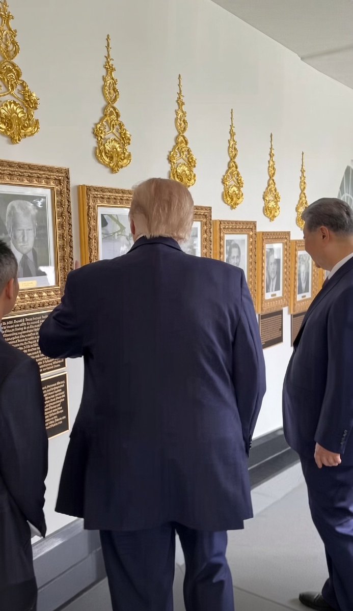 maddenifico's tweet photo. This Is as Un-American as It Gets

Only a TRAITOR to his own office would hang his own predecessor as a punchline on the walls of the people's house and then have the White House caption it with a laughing emoji: "This is the autopen… it's Biden." 🤣 

That isn't politics. That's a toddler defacing the country and daring you to clap. If you can look at that and feel pride instead of shame, you're not defending America. You're kneeling to a demented narcissist.