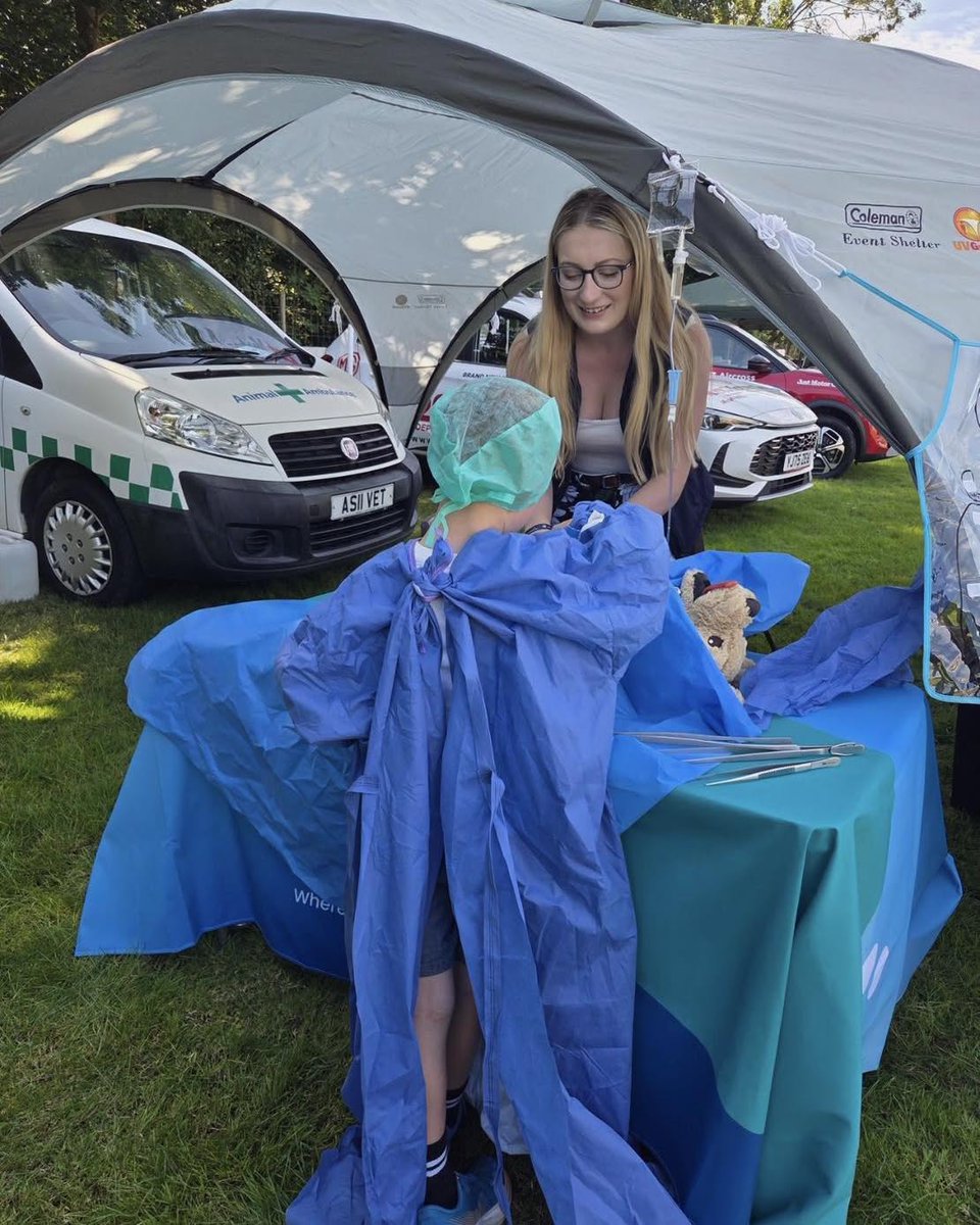 KizzyEastep7's tweet photo. Enjoy exciting activities at our Ilkley Open Day
Bring your teddy for bandaging, visit the dog bar, dress up as a vet, and enjoy colourful face painting. There’s fun for everyone! https://t.co/U0ZUR3Mdej