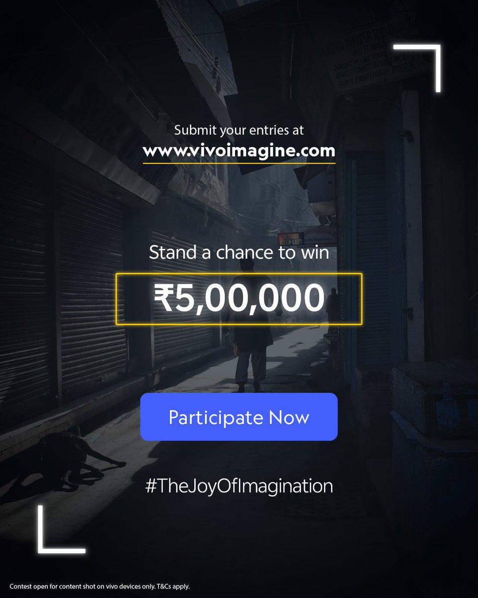 NatGeoIndia's tweet photo. It's time to #CaptureYourCuriosity. vivo Imagine Season 4 is open for entries!
The best shots come from a certain restlessness, the urge to look again, to wonder what everyone else walked past. If that sounds like you, this is your moment. https://t.co/0Pcu53ZuGG
