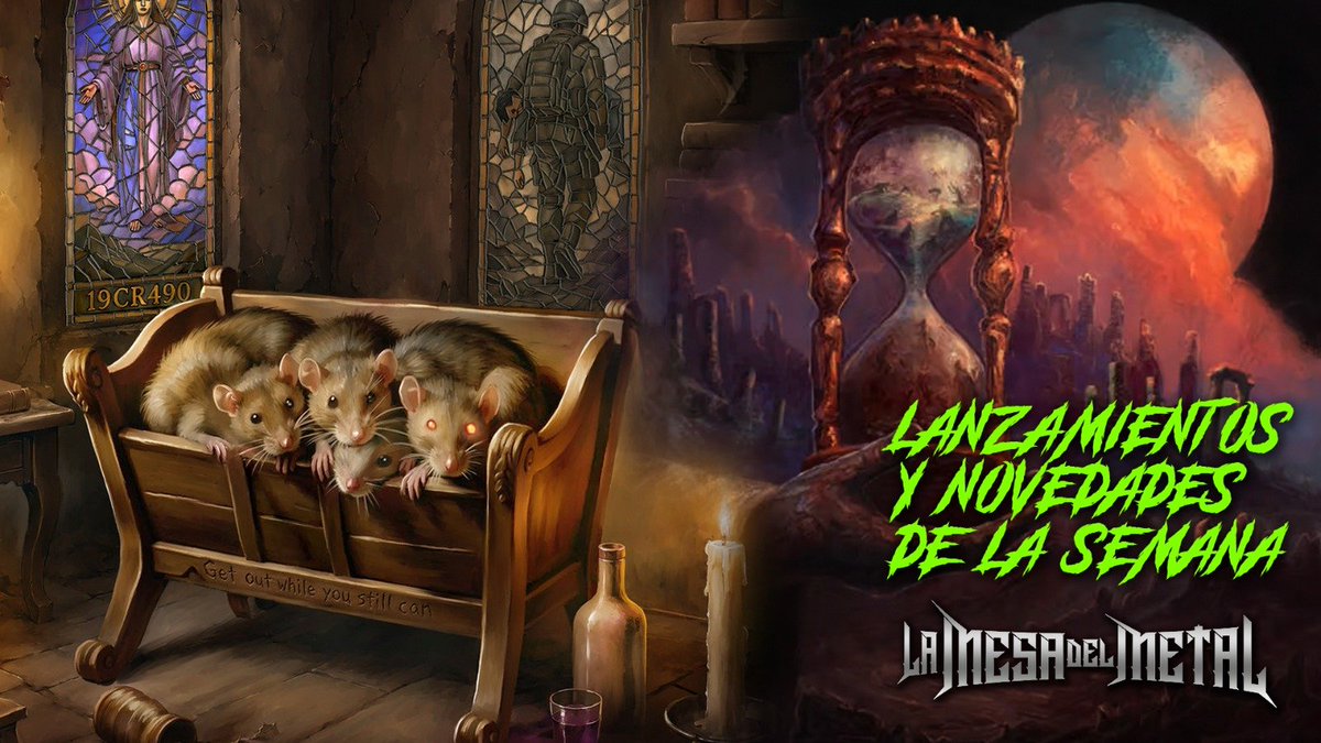 LaMesadelMetal's tweet photo. Ya en línea, lanzamientos y novedades de la semana 
👇
https://t.co/hlZYkkixyv https://t.co/UEdVpNHvvE
