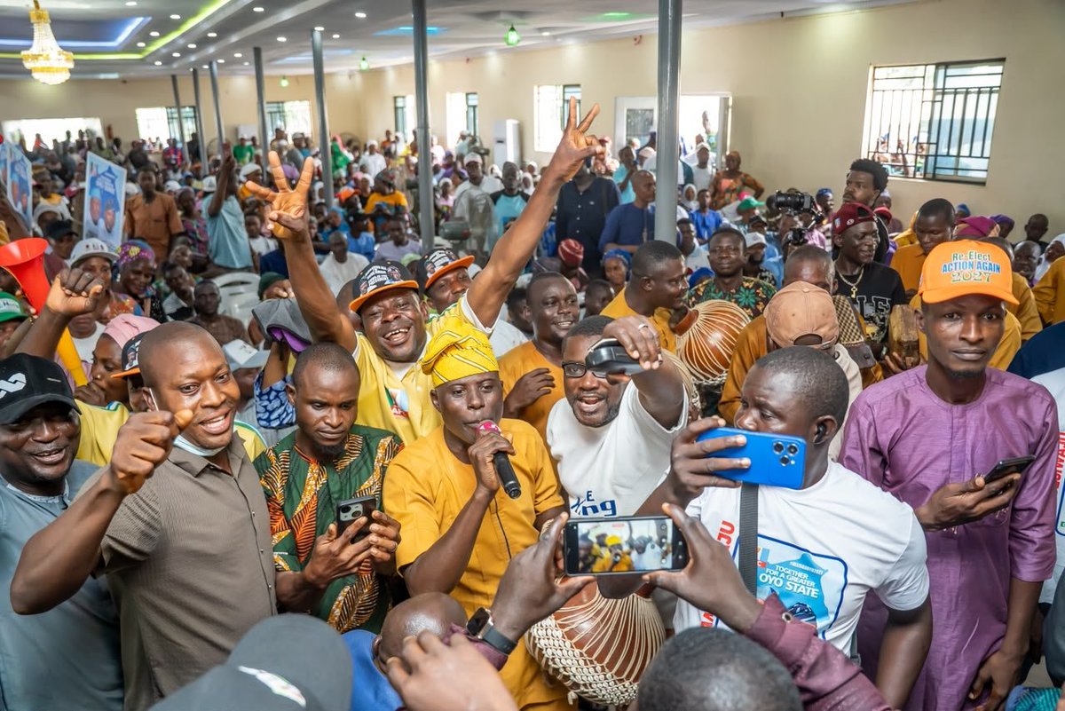 ShanfaniMarketV's tweet photo. From Ogbomoso to Saki, the message continues to travel — and the people continue to respond. 🔥

At Saki City Hall, a gathering of youths, women, leaders and supporters reflected the growing conversation about the future of Oyo State.

The future belongs to those ready to build it. Oyo AHEAD!

From Ogbomoso to Saki, the message continues to travel — and the people continue to respond. 🔥

At Saki City Hall, a gathering of youths, women, leaders and supporters reflected the growing conversation about the future of Oyo State.

The future belongs to those ready to build it. Oyo AHEAD!

#YouthForOyoAHEAD
#BSA2027
#OyoAHEAD
#ÌtayoÒyó