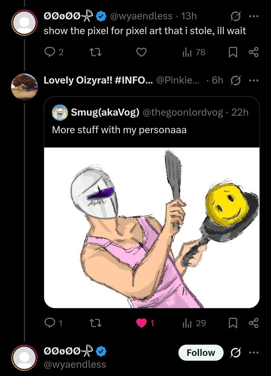 GrilledA68245's tweet photo. Ai bro caught stealing artwork feels as common as breathing nowadays https://t.co/z0y6CfEBov