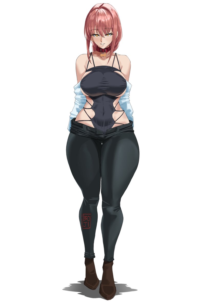 boji_norn's tweet photo. woah we have 30 followers now, crazy. here have a Makima https://t.co/XoJSvKLN8F