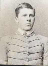 ManifestHistory's tweet photo. Pictured here is J.E.B. Stuart II, son of Confederate cavalry commander Maj. Gen. J.E.B. Stuart.

He was born 26 June 1860 at Fort Riley, Kansas, and first named Philip St. George Cooke Stuart after his maternal grandfather, Union Gen. Philip St. George Cooke. When Cooke stayed with the U.S. Army at the outbreak of the war, the elder JEB had the boy renamed James Ewell Brown Stuart II. 

The younger J.E.B. Attended VMI with the class of 1881 (uncertain if he graduated or not). He served as a U.S. Army captain in the Spanish-American War and spent about eighteen months in France during World War I as a civilian attached to the American army’s supplies division.

He died 28 November 1930 at Istokpoga, Florida, and is buried in Arlington National Cemetery.