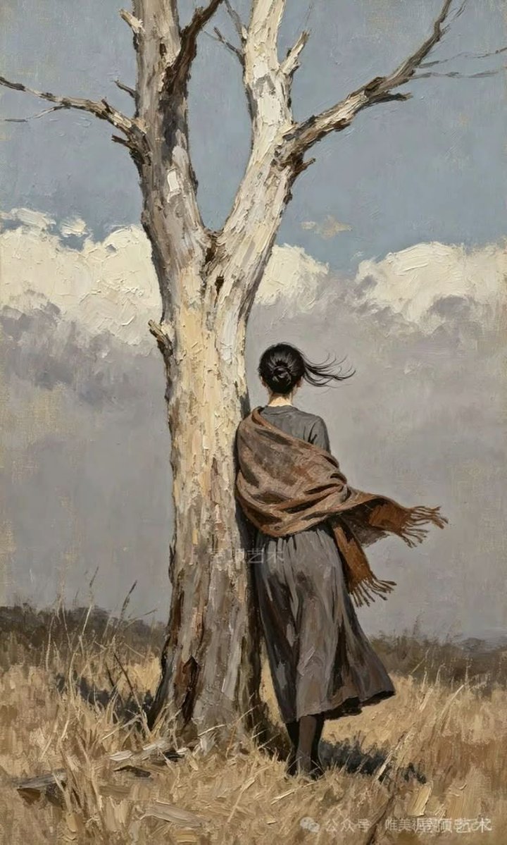 fraveris's tweet photo. "The Wind"

Painting created in 1988

By Pang Maokun https://t.co/Zf6raVeeJZ