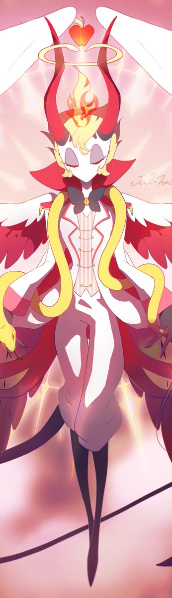 JeaL_7eaf's tweet photo. 堕天使
#HazbinHotelLucifer https://t.co/IAd2gUZa37