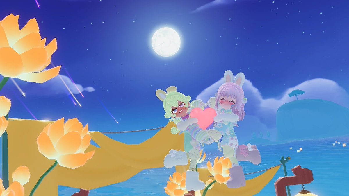 ixox_x's tweet photo. 🐰🌕♡
#ハートピア https://t.co/NiUs6wLPpH