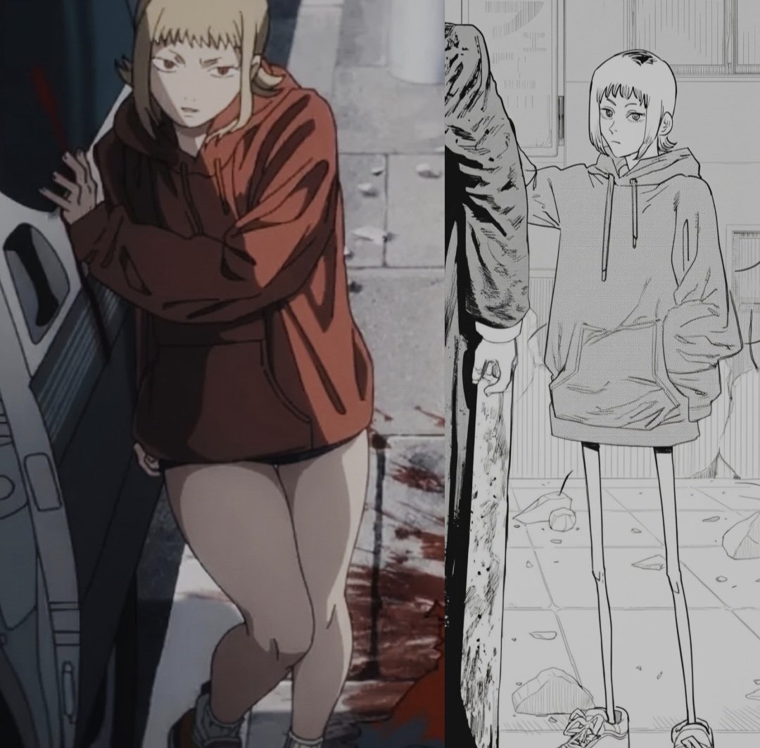 Xanimevisuals's tweet photo. anime vs Manga https://t.co/PWGrXzxc7P