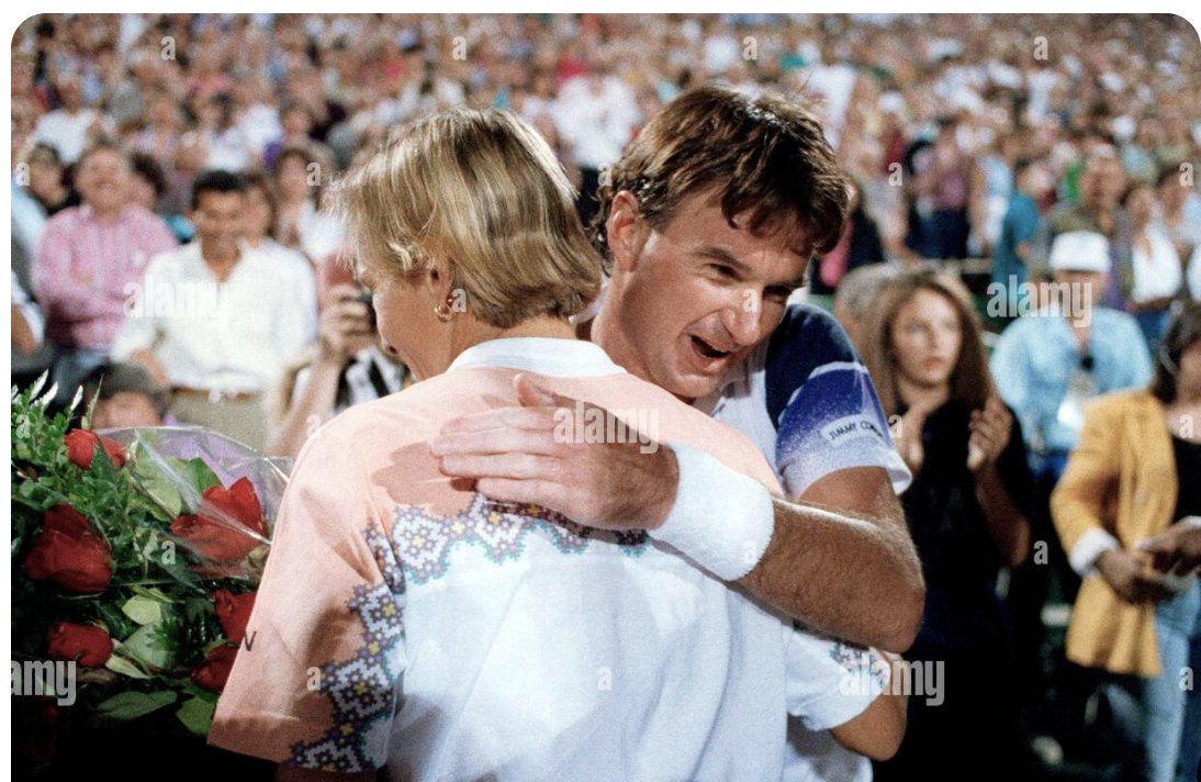 RalstonReports's tweet photo. Good morning from The #WeMatter State.
On this date in 1992, Jimmy Connors, 40, defeated Martina Navratilova, 35, by 7-5, 6-2 in an exhibition at Caesars Palace. Connors took home $500,000 for the win in a "Battle of Champions."
Days 'til early voting: 22
Days 'til general: 39 https://t.co/g6O0MOeiIc