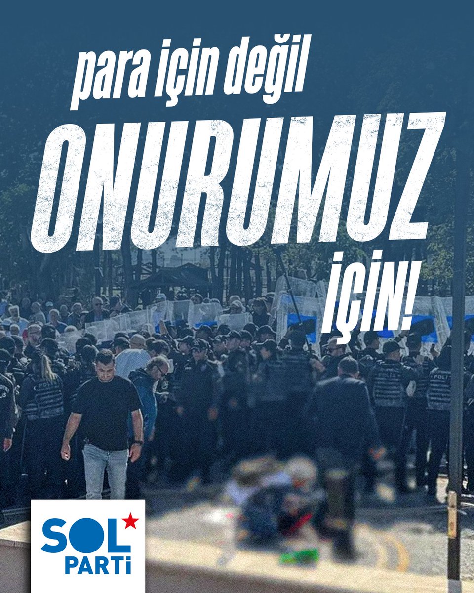 solpartibilgi's tweet photo. EMEKLİLERİ ÖLÜME MAHKUM EDENLER 
MUTLAKA HESAP VERECEK!

Bugün hakları için AYM önünde buluşan emeklilerden biri, yaşadığı çaresizlik nedeniyle intihar teşebbüsünde bulundu.

“Para için değil, ONUR için!”

Bu sözü hiç unutmayın.

Bir yanda türlü vurgunlarla servetlerine servet katan bir avuç azınlık, diğer yanda bir ömür çalışan ve bugün açlığa, yoksulluğa ve sefalete mahkûm edilen milyonlarca emekli…

Başları dik ve onurla gezmek için bir ömür çalışmış emeklilerin ONUR mücadelesi HEPİMİZİNDİR!