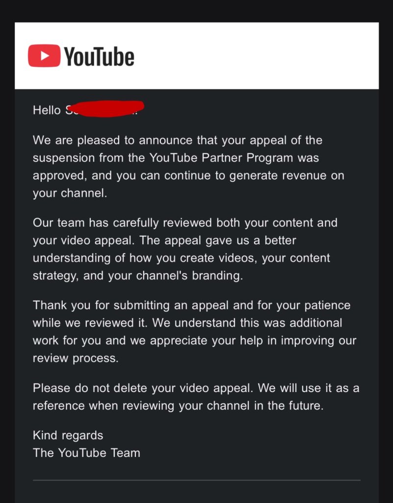 Lasypup8c3's tweet photo. Just watched a creator lose 3 years of work because YouTube’s bots slapped them with a false "reused content" flag. 

They panicked and deleted their videos. Channel ruined. 

Don't make that mistake. 

After 6 years running faceless channels, I built a 24-hour appeal playbook that actually bypasses the bots. 97% success rate. Includes the exact word-for-word script bonus.

Comment "FIX" and I'll DM you the link 👇