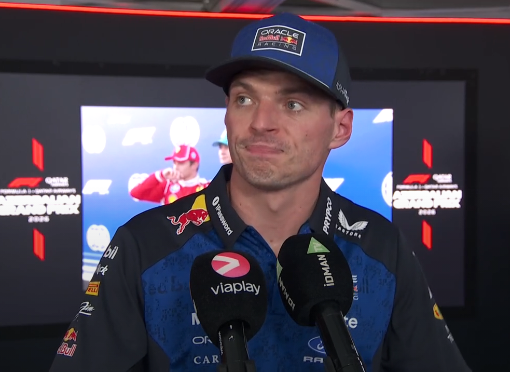 verstappenews's tweet photo. 🗣️ Max Verstappen on his qualifying: "The whole qualifying the engine didn't work. We made an adjustment to the car which also wasn't completely positive. Compared to my teammate, I was already half a second short on the straights. And then in Q3 you want to push in the middle lap, suddenly the battery wasn't full, doesn't charge, doesn't work, and then they tell me: you have to push with half a battery, I say yeah, fuck off. I was really completely done with it. You prepare so well for the whole weekend, the car is going well, and then everything falls apart in qualifying, there is nothing you can do about that anymore."

"After that lap that I had to abort because the battery was only half full, the tyres cooled down too much, you can't push because it doesn't work, so you can't get enough temperature into those tyres. So also in that final lap just not the right grip, and the same problem with the engine, the engine braking which is very strange; it's as if you sometimes pull the handbrake in certain corners. So yeah, something is seriously wrong, yeah."