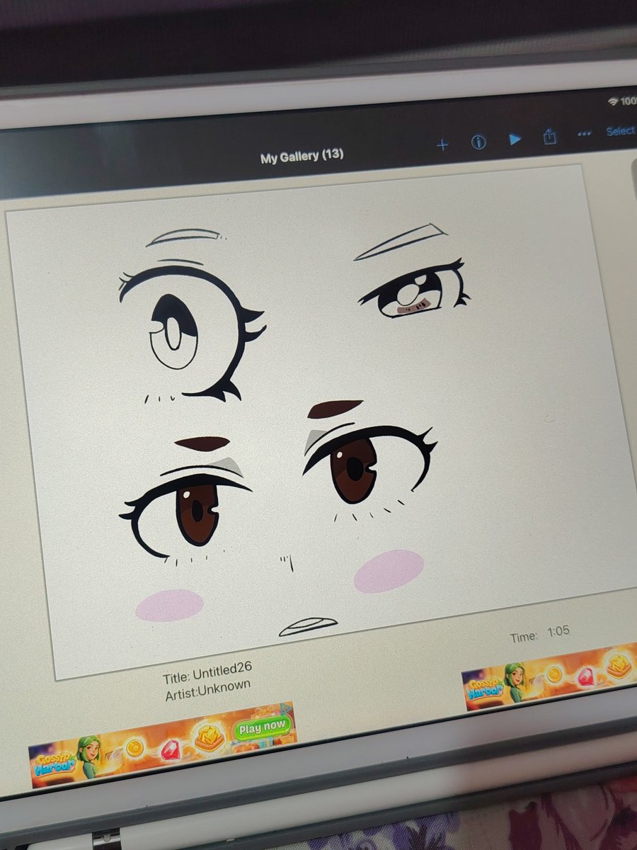 AXc2002's tweet photo. @_minteeea Yeah same, that I drew her eyes even cause I was at a party and I was bored hahaha https://t.co/RZysGNXOYt
