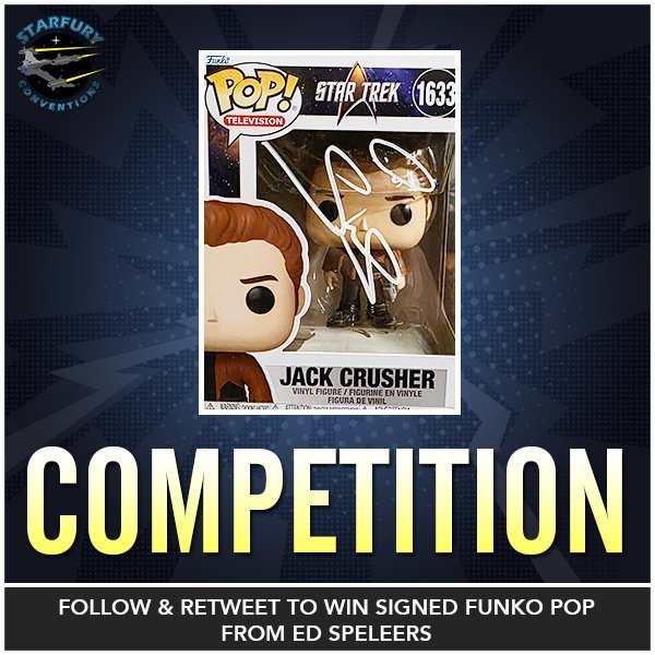 starfuryevents's tweet photo. A great #competition for all fans of #startrek and #Outlander!

We're giving away a @funko of Jack Crusher from Picard, signed by Ed Speleers

For a chance to win, simply follow us and retweet this post! The winner will be chosen on Sunday!

Good Luck! https://t.co/1U9w4s3x6f