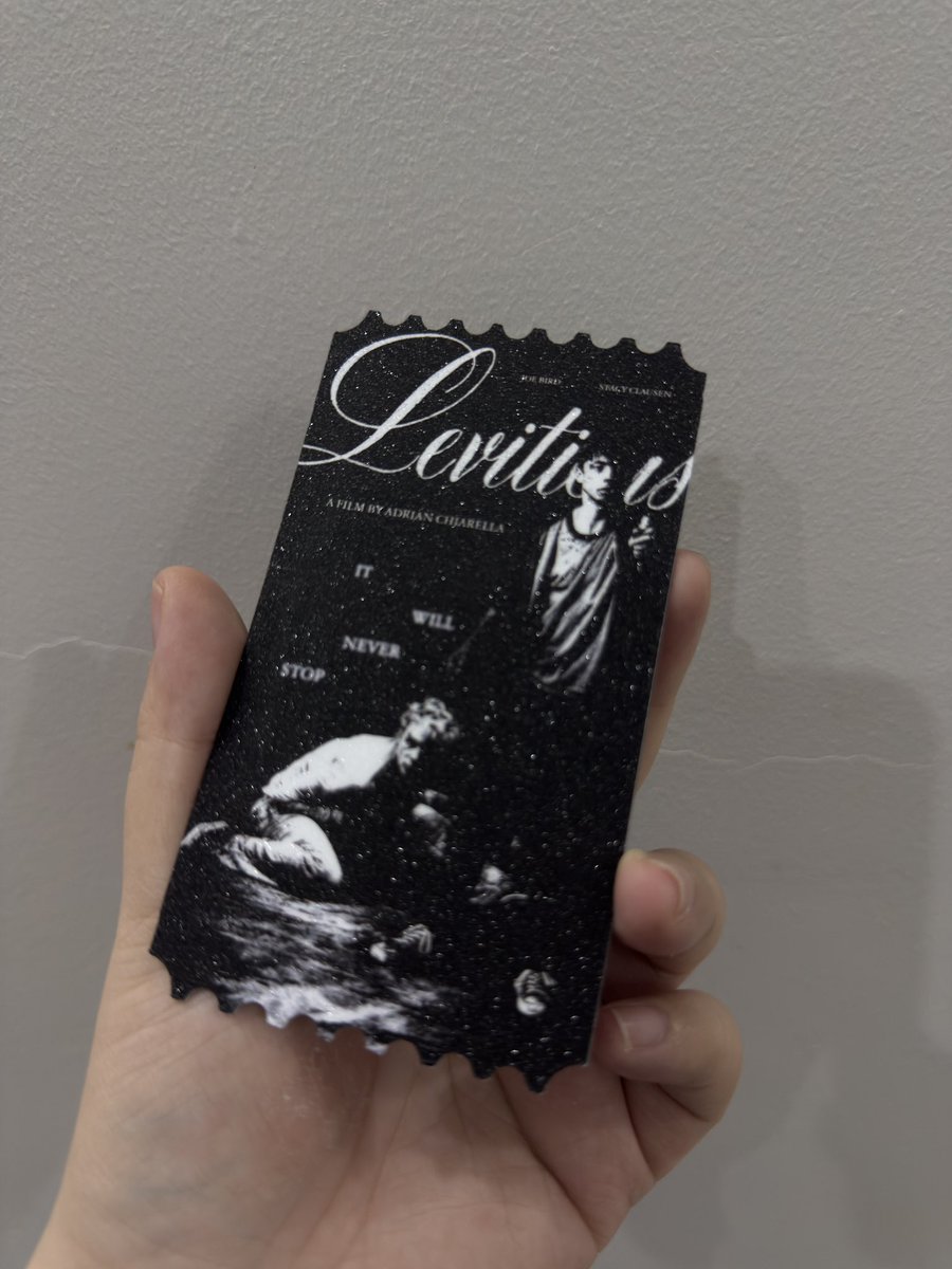 romeinbetween's tweet photo. leviticus faux ticket v2 (b&amp;w) https://t.co/0H6p3DTo6T