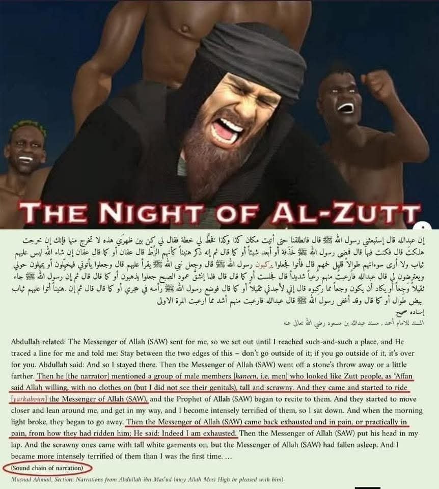 freethinkerag's tweet photo. @WordKombo Have you read this story about how Mohamed went to be sodomized by alzutts https://t.co/T8iHfhveDV
