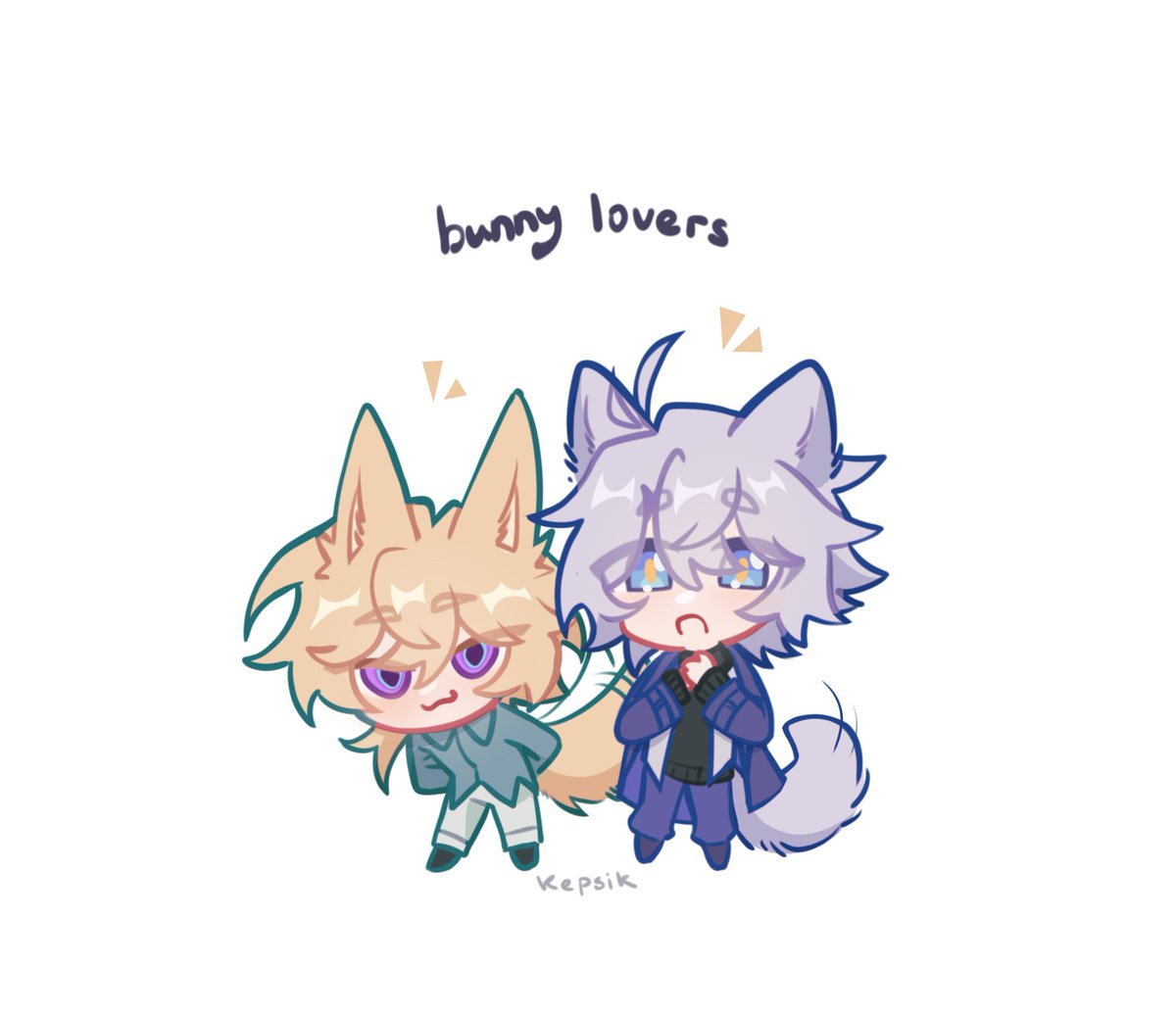 keps1k's tweet photo. two bunny brothers? 👀
#ratiorine #phainaxa https://t.co/YDkFdMLjJF