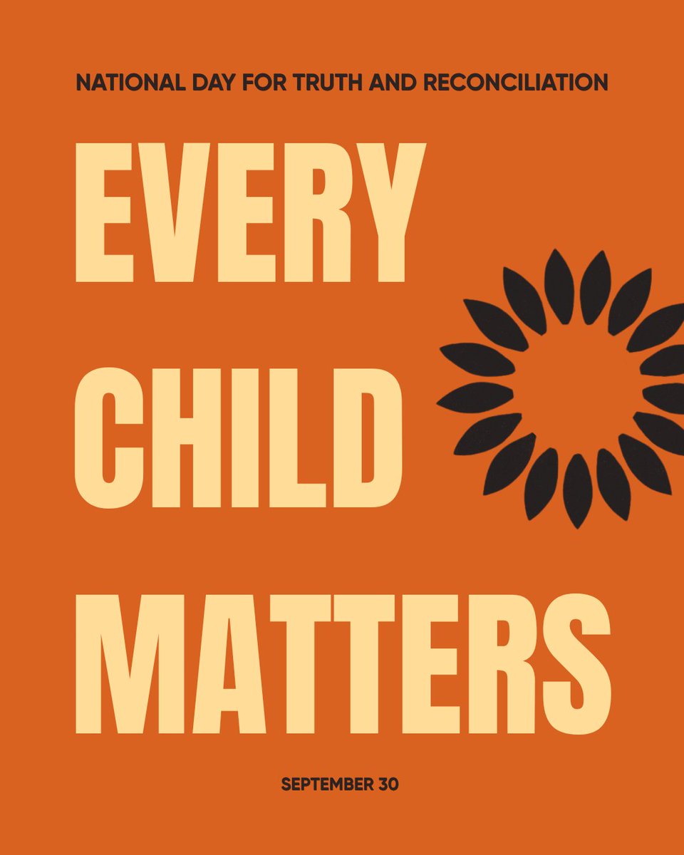 PinballFdn's tweet photo. September 30, we honour the children who never returned home, Survivors of residential schools, and their families and communities. 

The Pinball Foundation offices will be closed as our team takes time to recognize the significance of this day. 
#EveryChildMatters https://t.co/aQfAAlKVBI