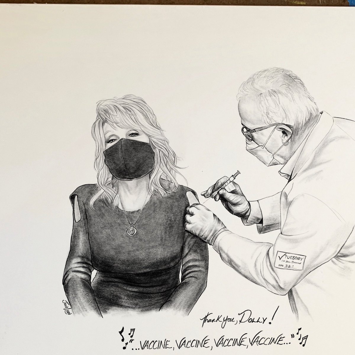 jonlionfineart2's tweet photo. @DollyParton @reenie527 My drawing is for everyone 💜 
#9to5day https://t.co/UKj5uBkXlf