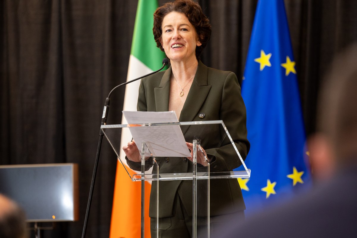 IrishRegions_EU's tweet photo. A great few days in Mullingar supporting @DeptHousingIRL &amp; @EMRAssembly with the @EU_CoR  Bureau Meeting as part of the @Ireland2026eu  Presidency of the Council of the European Union 🇮🇪 🇪🇺

Strong focus on sustainable communities and the right to stay in Europe's regions. https://t.co/QL0zm3hGt4