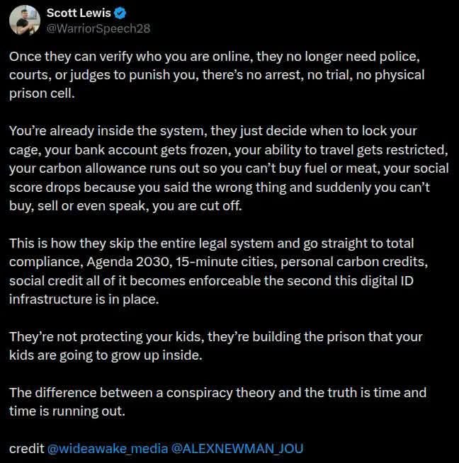 jimmymack45's tweet photo. #DigitalCage ID #DataEnslavementCentres and #KillerAI means #TotalSlavery Scots care more about fitba than the #Digitalprison they're sleepwalking into. https://t.co/JthjG8Krg7