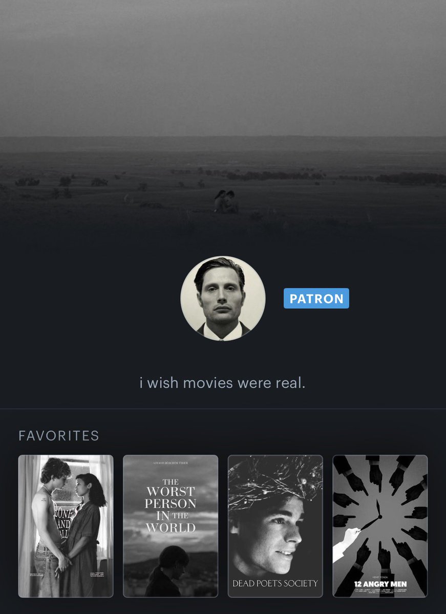 tmatchalamet's tweet photo. me vs my letterboxd profile #filmtwt https://t.co/sgFQaBNDpE