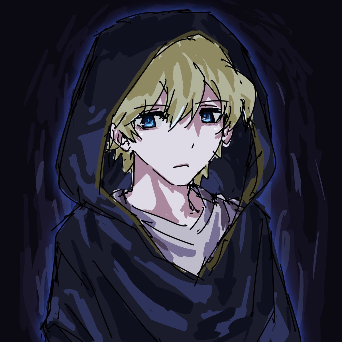 km_O3O's tweet photo. 髪がむずすぎてフードに逃げた https://t.co/LDChlAJJfI