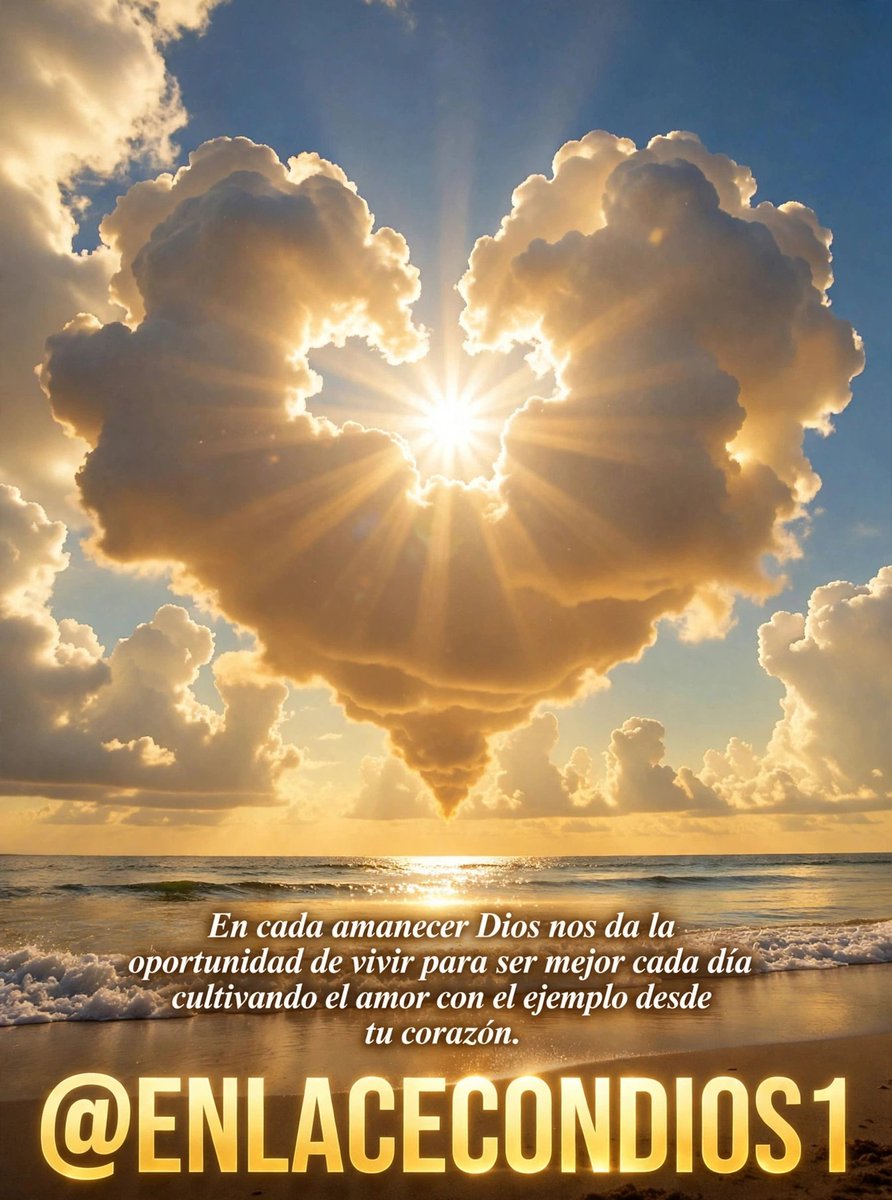ENLACECONDIOS1's tweet photo. EN CADA AMANECER DIOS NOS DA LA OPORTUNIDAD DE VIVIR PARA SER MEJOR CADA DIA CULTIVANDO EL AMOR CON EL EJEMPLO DESDE NUESTRO CORAZÓN..!!
#Diosentrenosotros
#Terapiaespiritual https://t.co/QwLiU2ebc3
