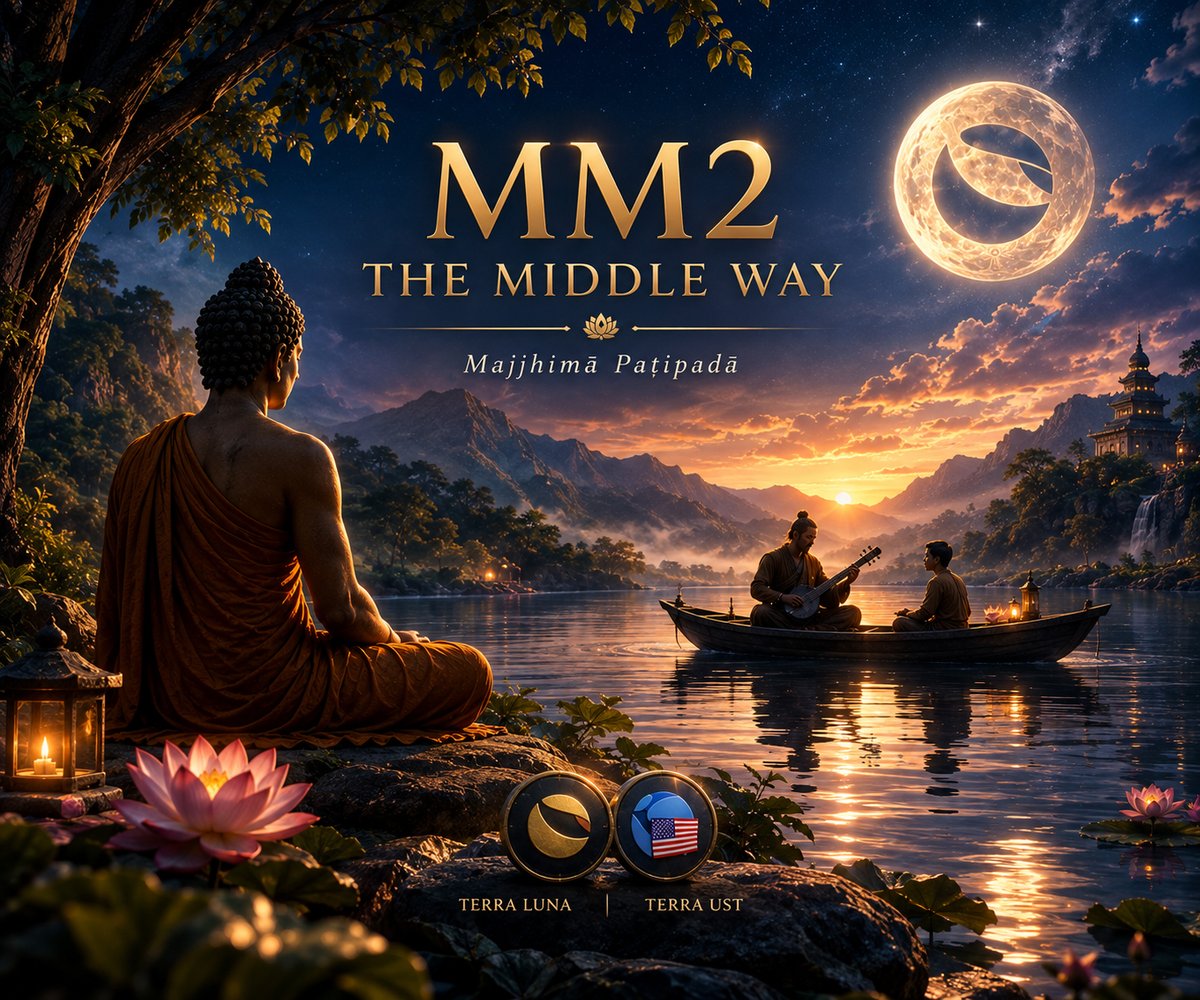 luna_shaman's tweet photo. “Too tight and it breaks; too loose and it cannot make music.”

Market Module 2 , applies this principle without forcing a fixed $1 promise. Its goal is not to impose stability, but to create the conditions for stability to emerge organically through market incentives.

#LUNC https://t.co/PJK93Ty0XO
