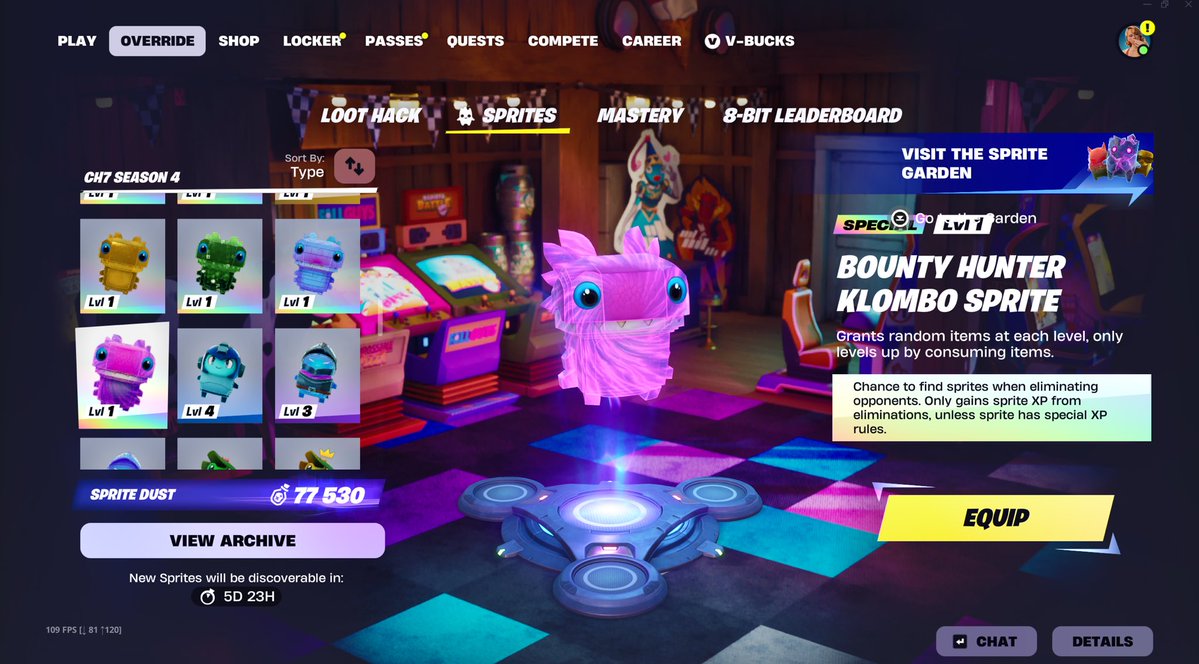 spritevault's tweet photo. GIVING AWAY BOUNTY HUNTER KLOMBO

https://t.co/KCGUP5TiCM https://t.co/HmwCkqJUdl