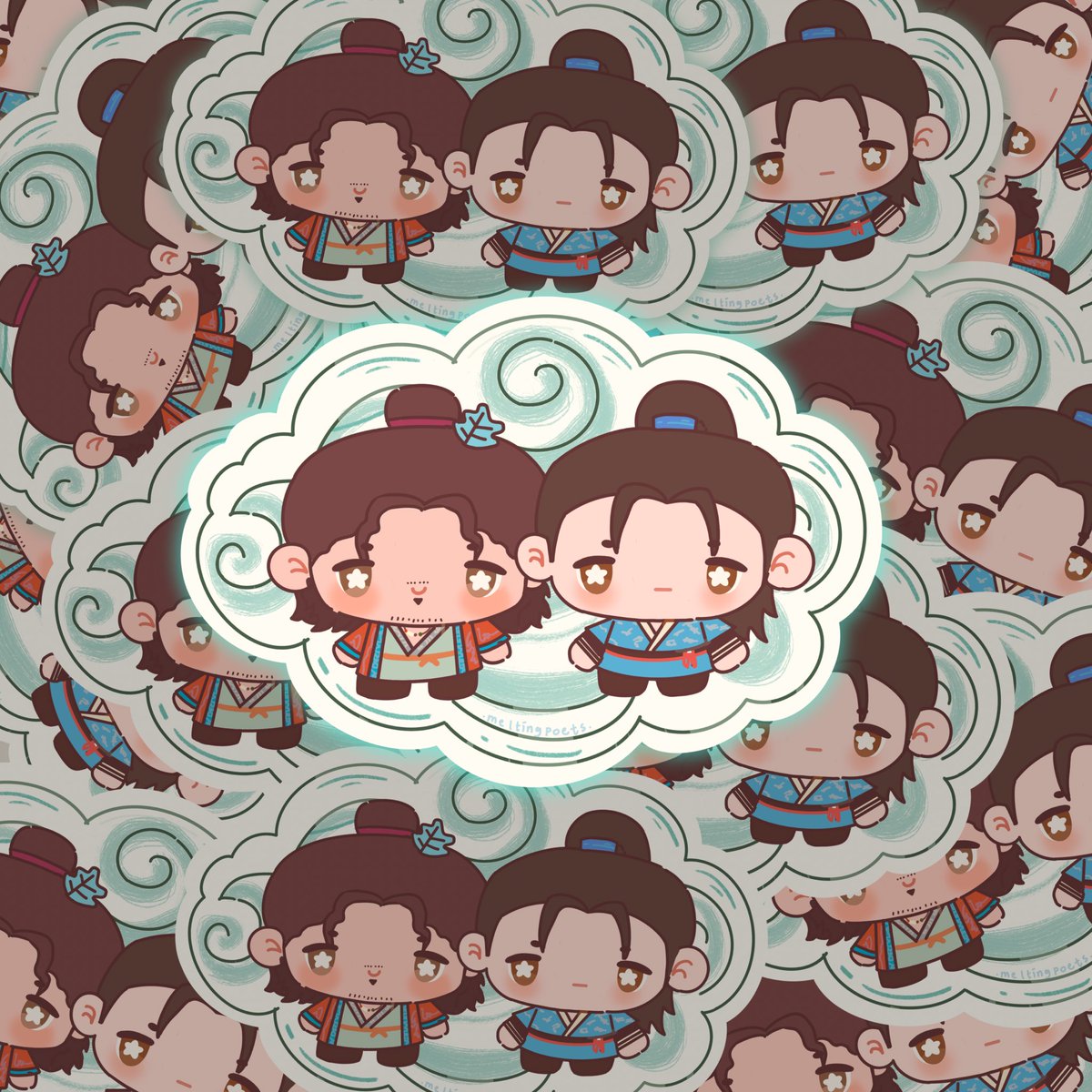 meltingpoets's tweet photo. Hai warga Baxian!

Besok aku mau bagi bagi freebies sticker cimit inii, see you! ⭐️⭐️⭐️ https://t.co/QfZV0dERCW