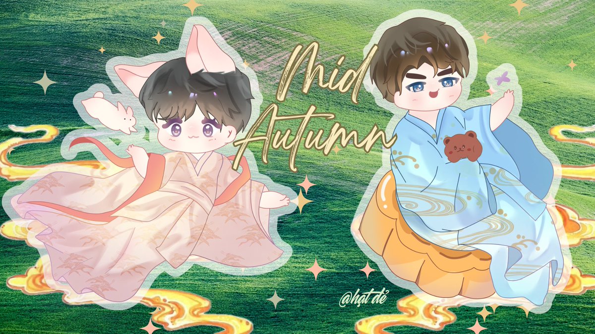 dtttwh's tweet photo. Mid-autumn festival 🫘

#gumayusi #keria #guke #guria #artmoots https://t.co/hOsiJUC198